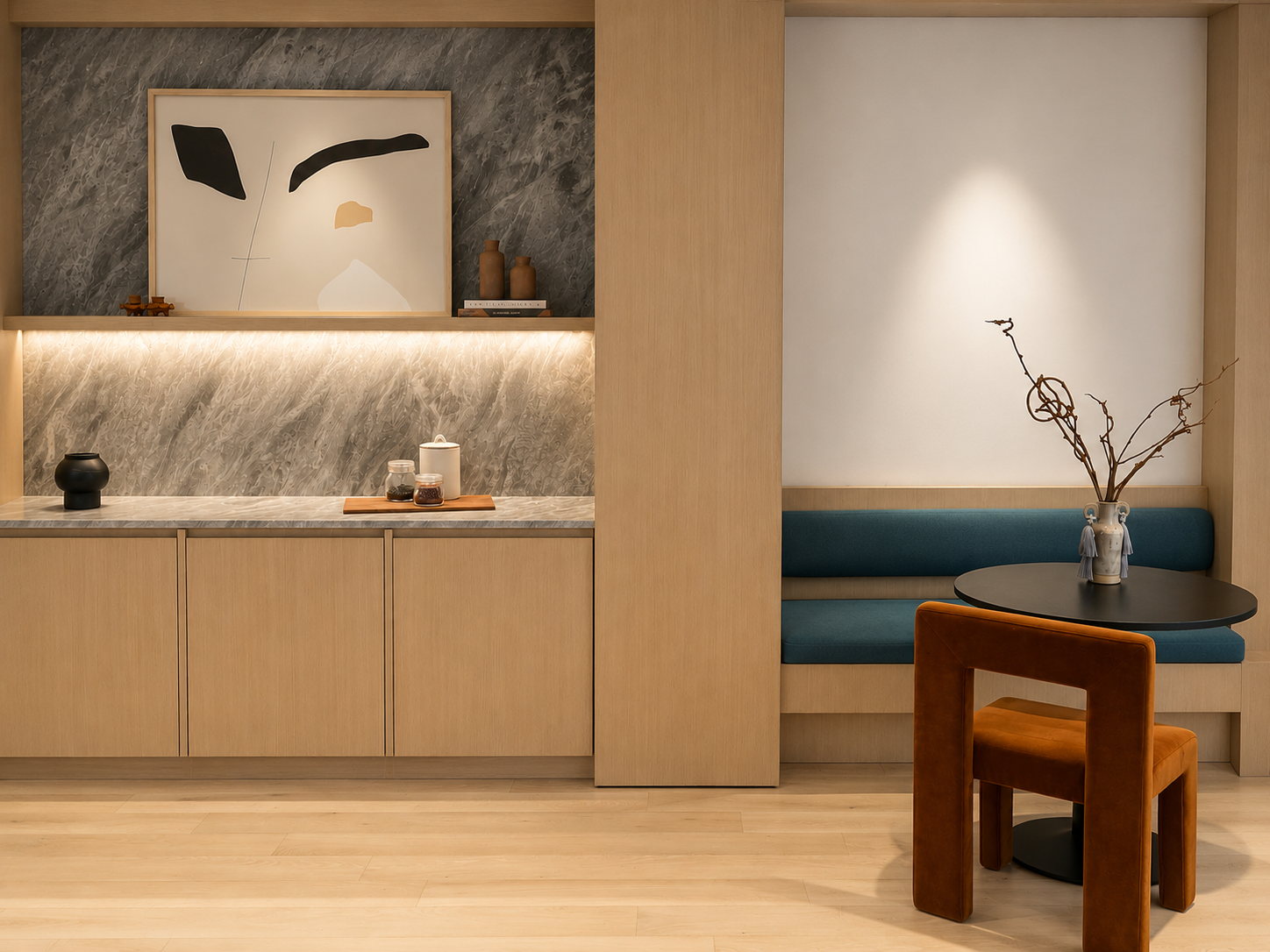 ZZ Driggs startup office interior design and furnishing project